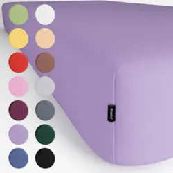Prześcieradło Rząska® z gumką • 200 x 220 • Kolekcja Wow!: Violette (Fioletowy jasny) • 100% bawełna, nieprzezroczyste, bez zagnieceń • na wysokość materaca do 25 cm
