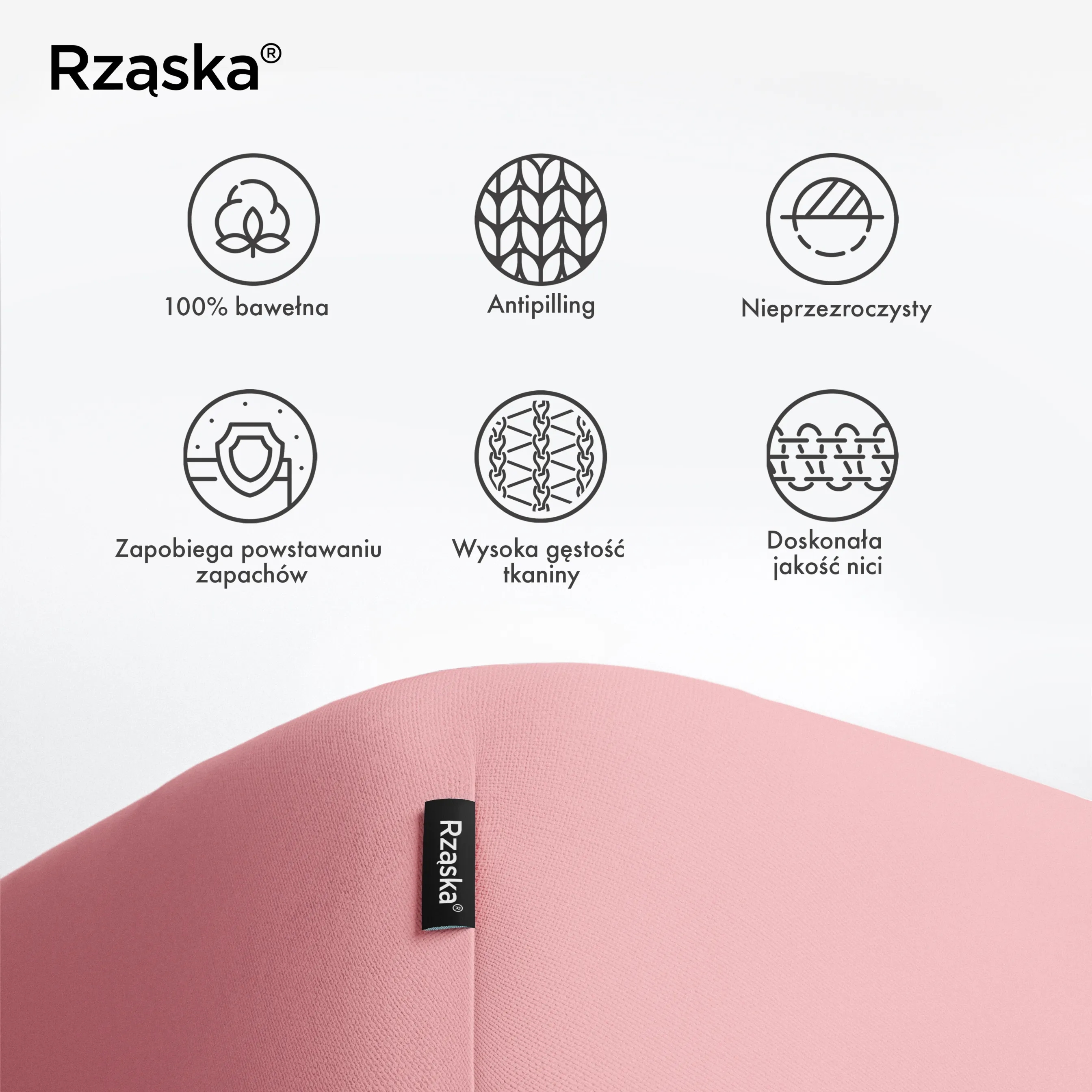 Prześcieradła z gumką Rząska® w rozmiarze 140x200 cm, wykonane z bawełny na wysokość materaca cm z kolekcji WOW! w kolorze Pink Fiction, zgaszony róż.