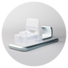 Risinfix do zaciskania (transparent)