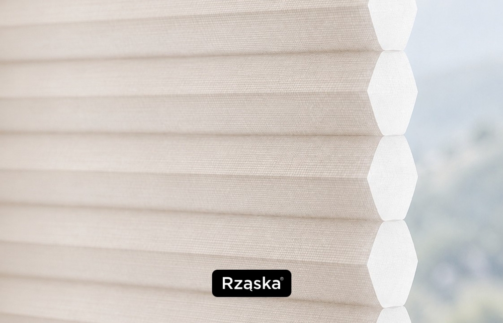 Jasna tkanina Thermo Honeycomb o strukturze plastra miodu przepuszczająca rozproszone światło