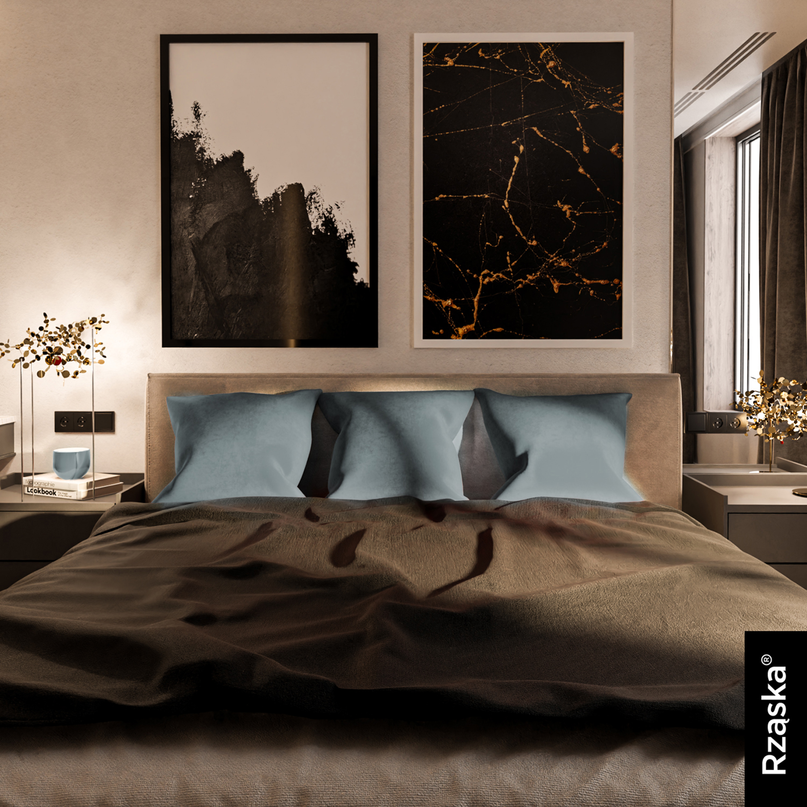 Dekoracyjne poszewki na poduszki Rząska® w rozmiarze 40x40 cm, przytulne i miękkie z kolekcji Millenium Velvet w kolorze Koala Shade, szarym.