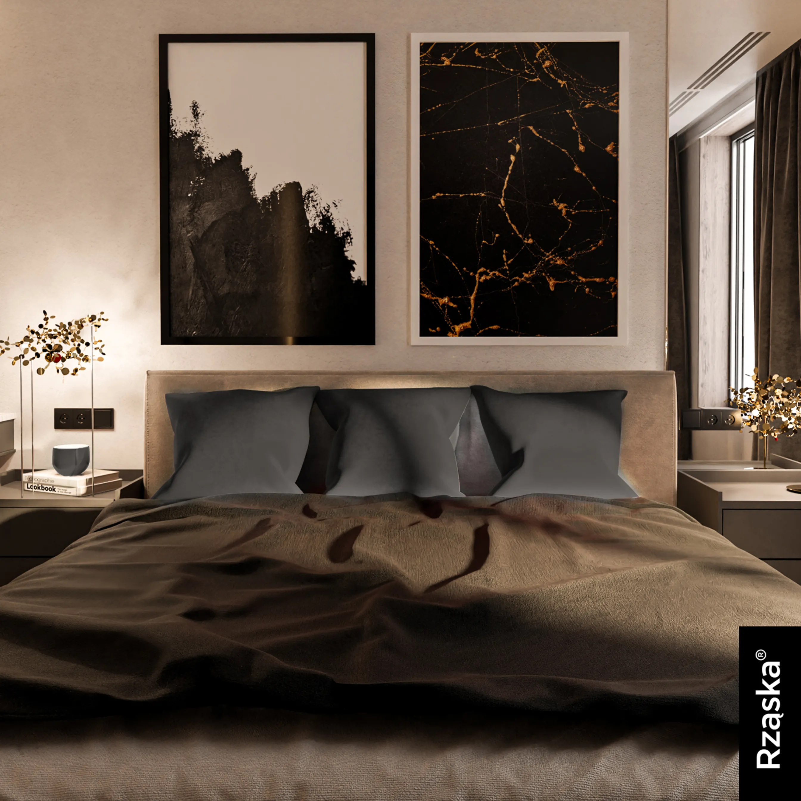 Dekoracyjne poszewki na poduszki Rząska® w rozmiarze 40x40 cm, przytulne i miękkie z kolekcji Millenium Velvet w kolorze Great Wolf, szarym.