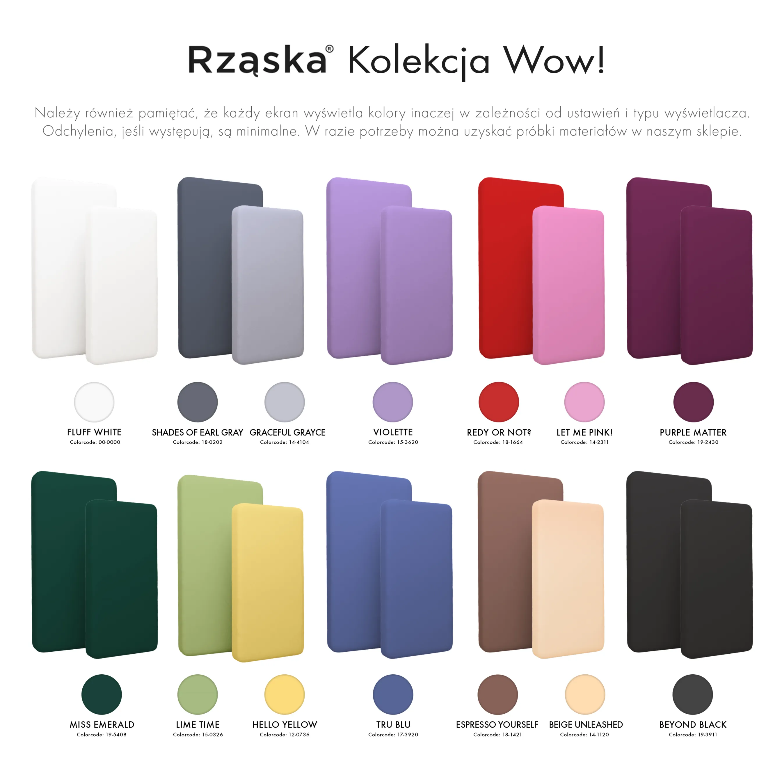 Prześcieradła z gumką Rząska® w rozmiarze 100x200 cm, wykonane z bawełny na wysokość materaca cm z kolekcji WOW! w kolorze Lavender Haze, pastelowy fiolet.
