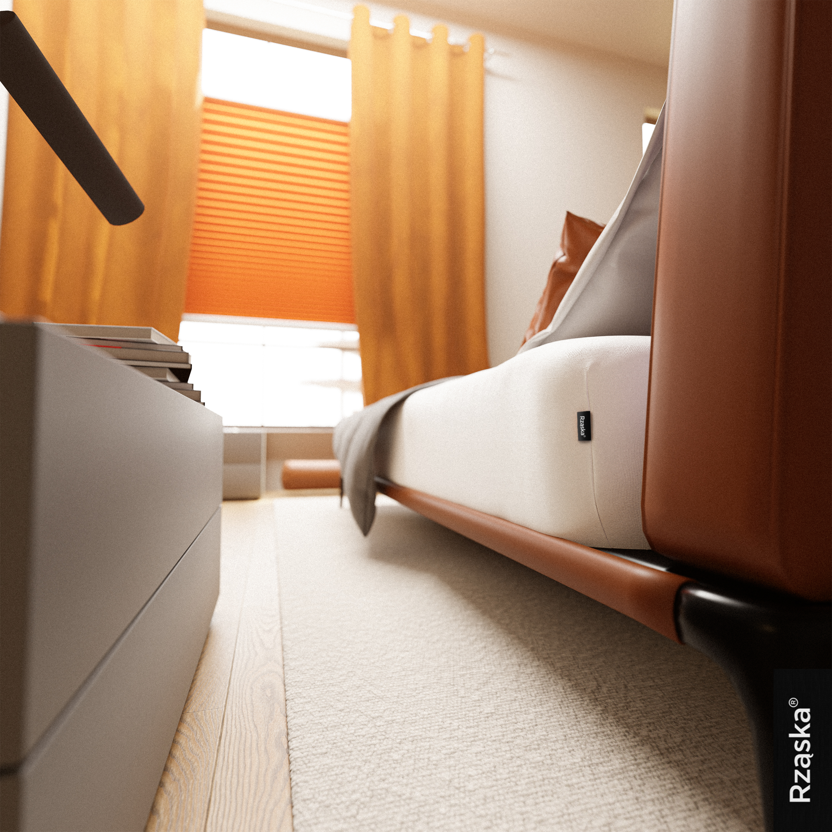 Prześcieradła z gumką Rząska® w rozmiarze 200x200 cm, wykonane z bawełny na wysokość materaca cm z kolekcji WOW! w kolorze Blue It Away, pastelowy błękit.